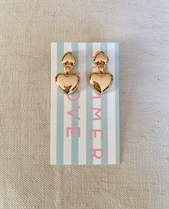 Double Heart earrings