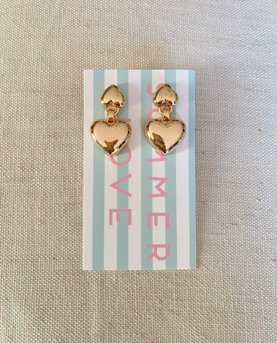 Double Heart earrings