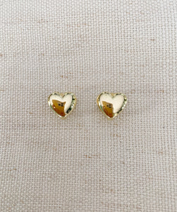 Double Heart studs