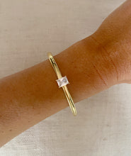 Load image into Gallery viewer, Diamond Stone bangle