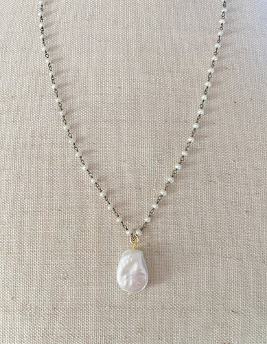 Pearl Rosary necklace
