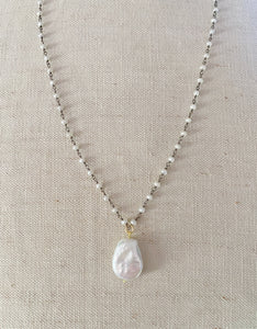 Pearl Rosary necklace