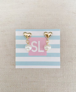 Lover Girl Huggie earrings