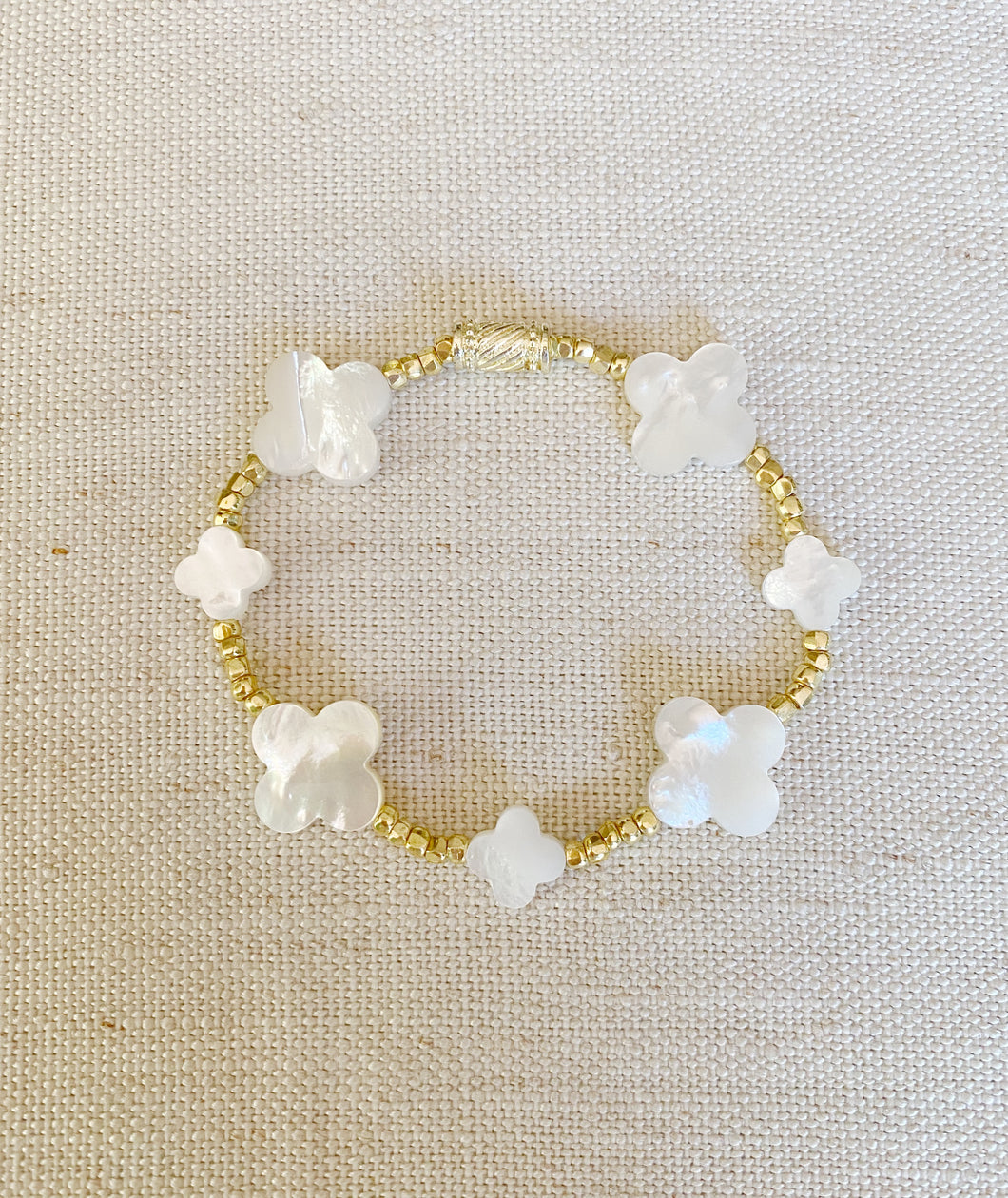 Alternating Clover bracelet