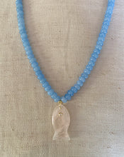 Load image into Gallery viewer, Pink Gemstone Sardine necklace