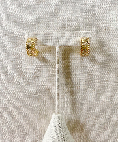 Clover Hoop earrings