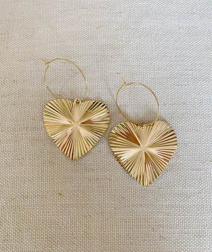 Starburst Heart earrings