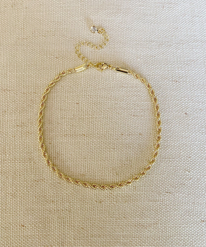 Rope anklet