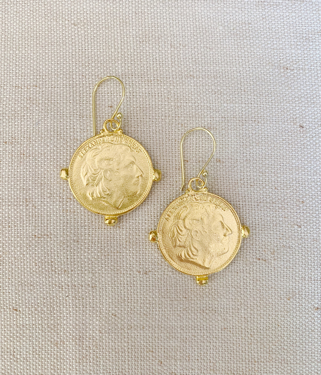 Roman Coin earrings