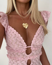 Load image into Gallery viewer, Starburst Heart necklace