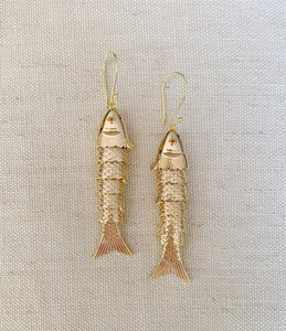 Sardine earrings