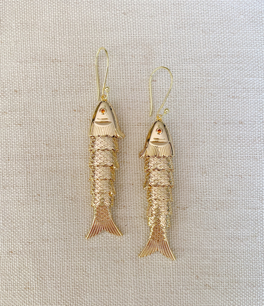 Sardine earrings