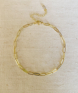 Chain anklet