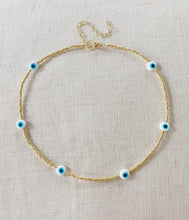 Load image into Gallery viewer, Multi Evil Eye choker