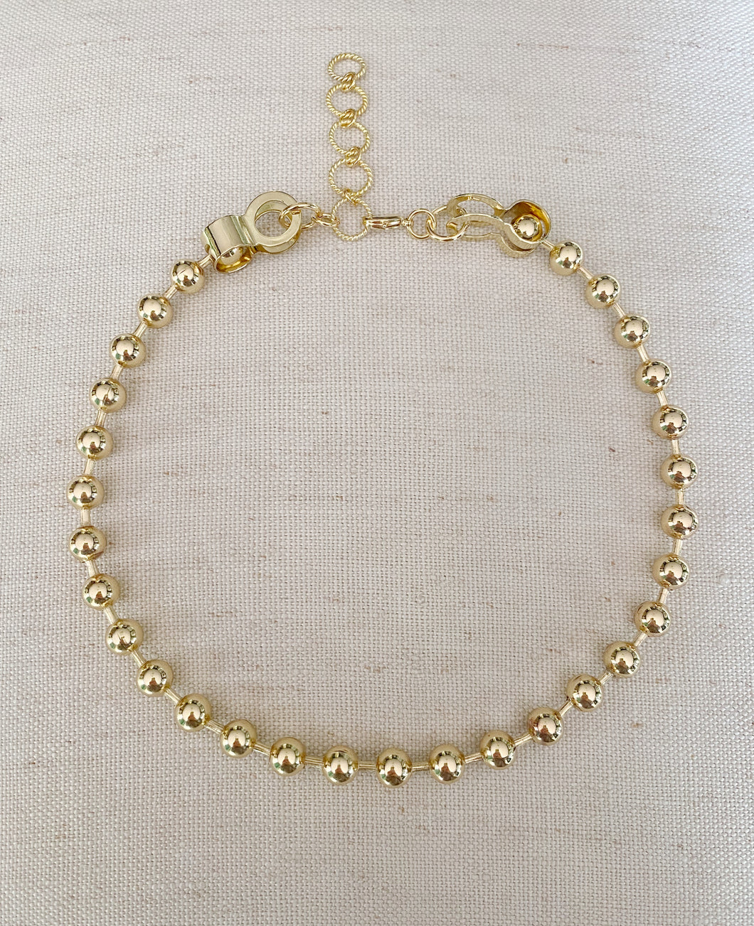 Gold Beaded necklace