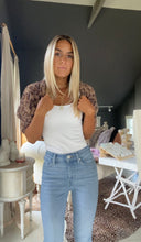 Load image into Gallery viewer, Cheetah Faux Fur Shrug