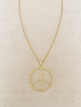 Load image into Gallery viewer, Diamond Peace Sign