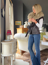 Load image into Gallery viewer, Quilted Fur Vest