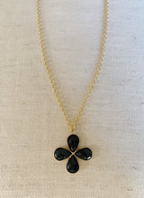 Load image into Gallery viewer, Crystal Flower Pendant