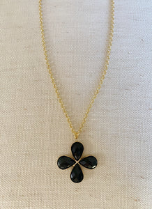 Crystal Flower Pendant