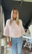 Load image into Gallery viewer, Baby Pink Faux Fur Poncho