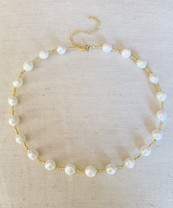 Rocky Pearl necklace