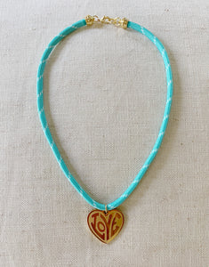 Paracord Love necklace