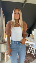 Load image into Gallery viewer, Teddy Faux Fur Shrug