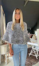 Load image into Gallery viewer, S’mores Faux Fur Poncho