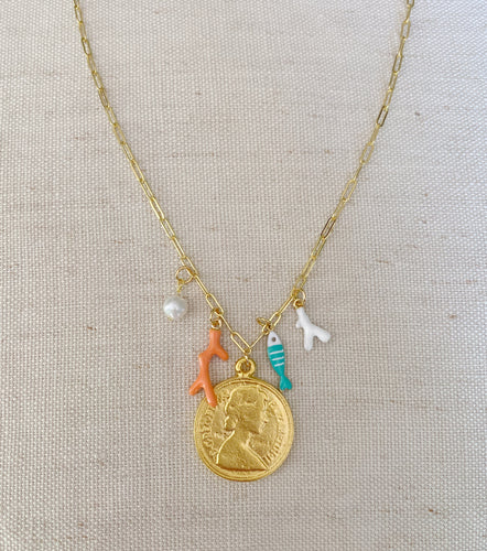 Sardine Charm necklace