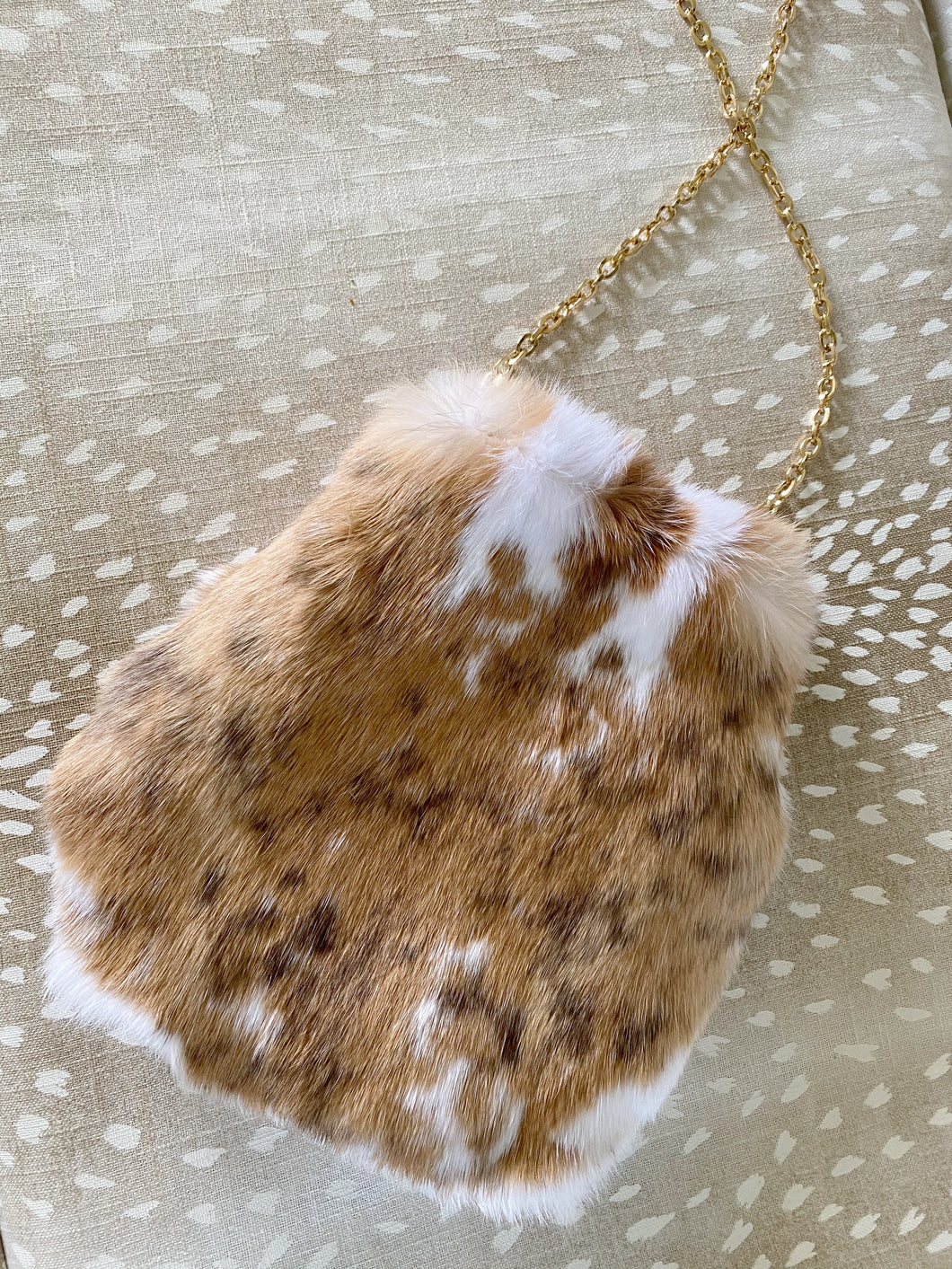 Snow Leopard Bunny Bag