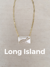 Load image into Gallery viewer, Destination Plate necklace