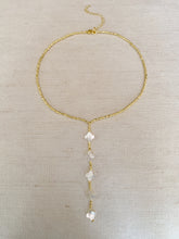 Load image into Gallery viewer, Multi Clover Drop necklace