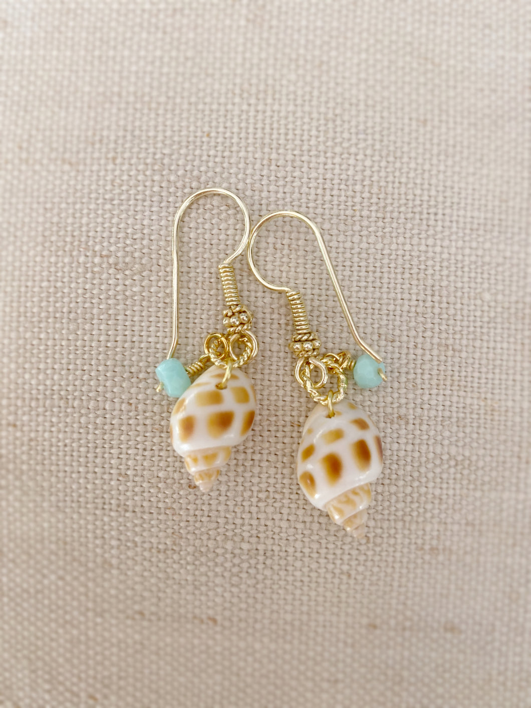 Seashell earrings