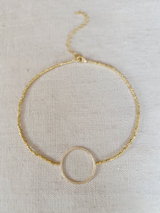 Open Hoop choker