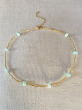 Load image into Gallery viewer, Multi Blue Stone necklace