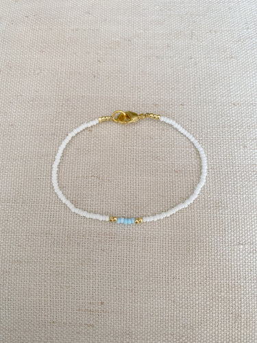 Pop of Blue bracelet