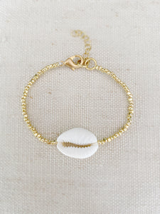 Cowrie bracelet