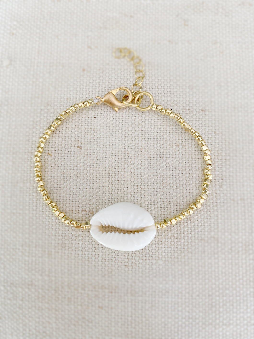 Cowrie bracelet