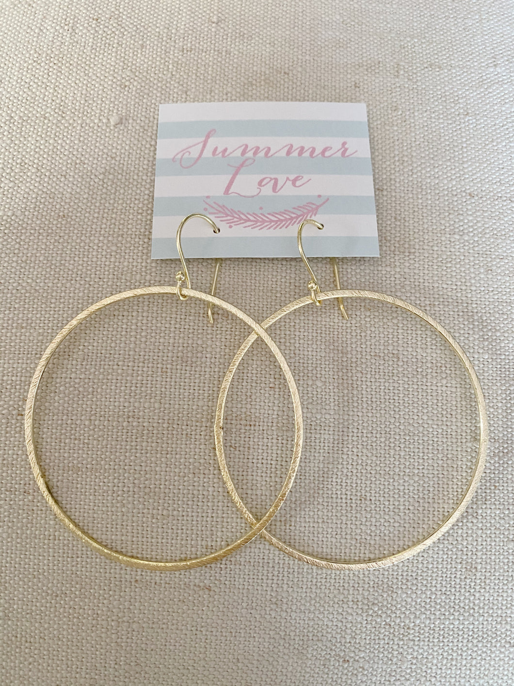 Open Hoop earrings