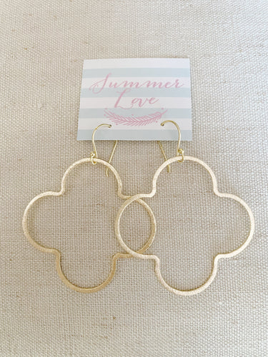 Open Clover earrings