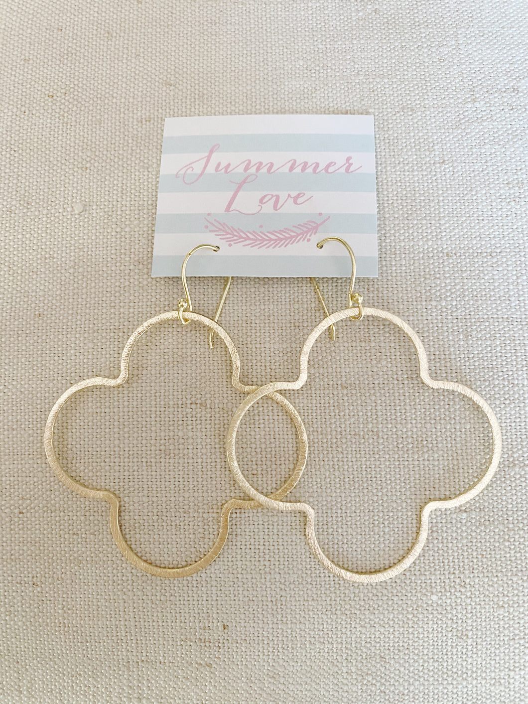 Open Clover earrings