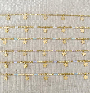 Multi Star anklet