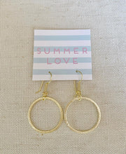 Load image into Gallery viewer, Open Hoop earrings