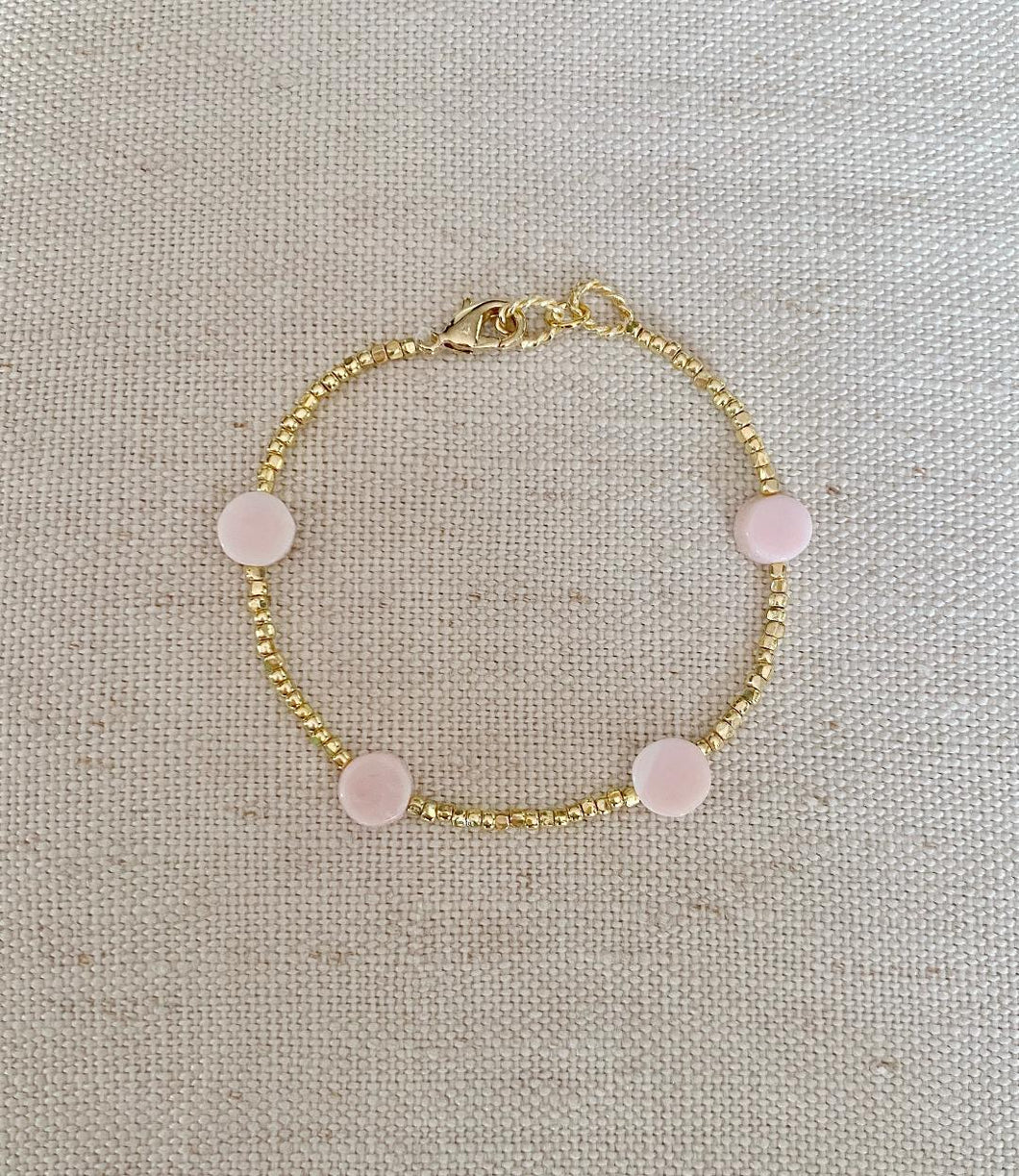 Multi Pink Dot bracelet