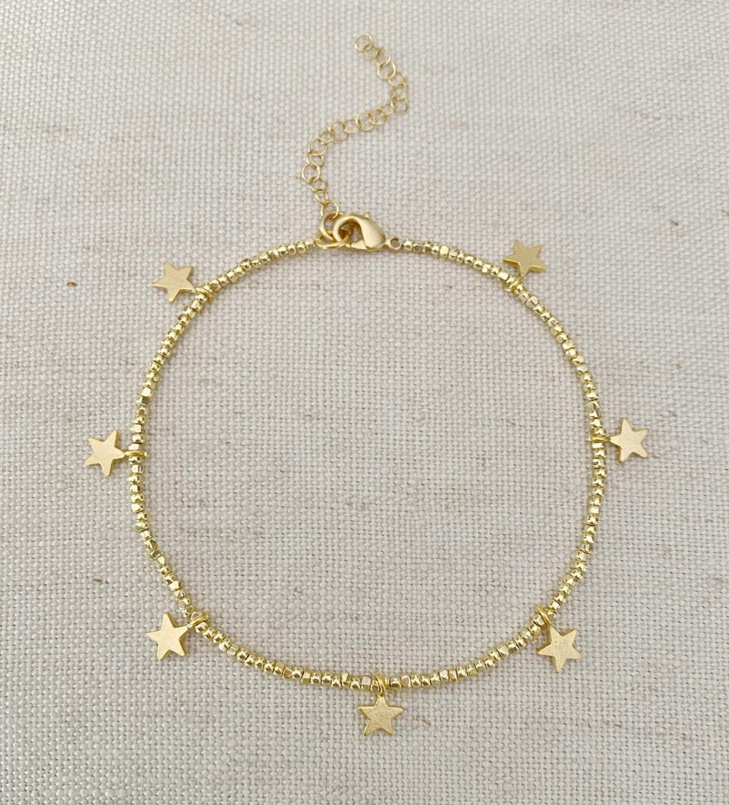 Multi Star anklet