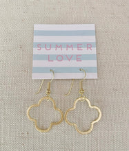 Load image into Gallery viewer, Open Clover earrings