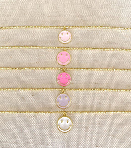 Enamel Smiley choker