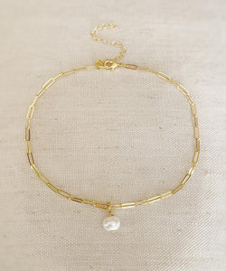 Pearl on Chain choker