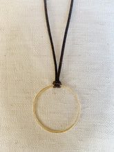 Load image into Gallery viewer, Pendant on Cord necklace